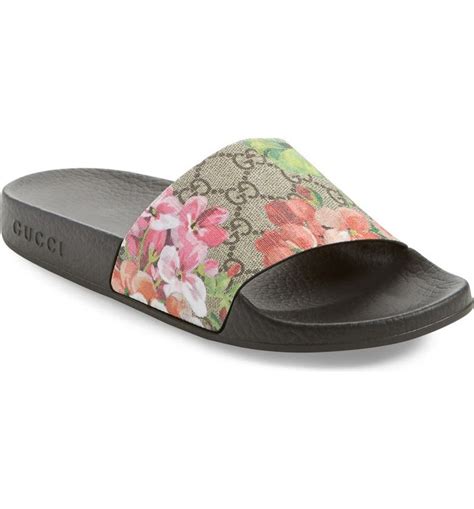 gucci womens alides|gucci slides women's nordstrom.